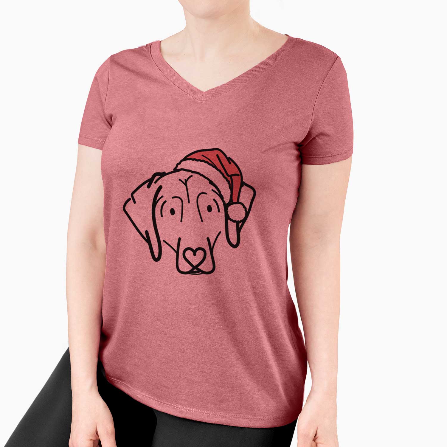 Jolly Beagle - Aly - Women's V-neck Shirt