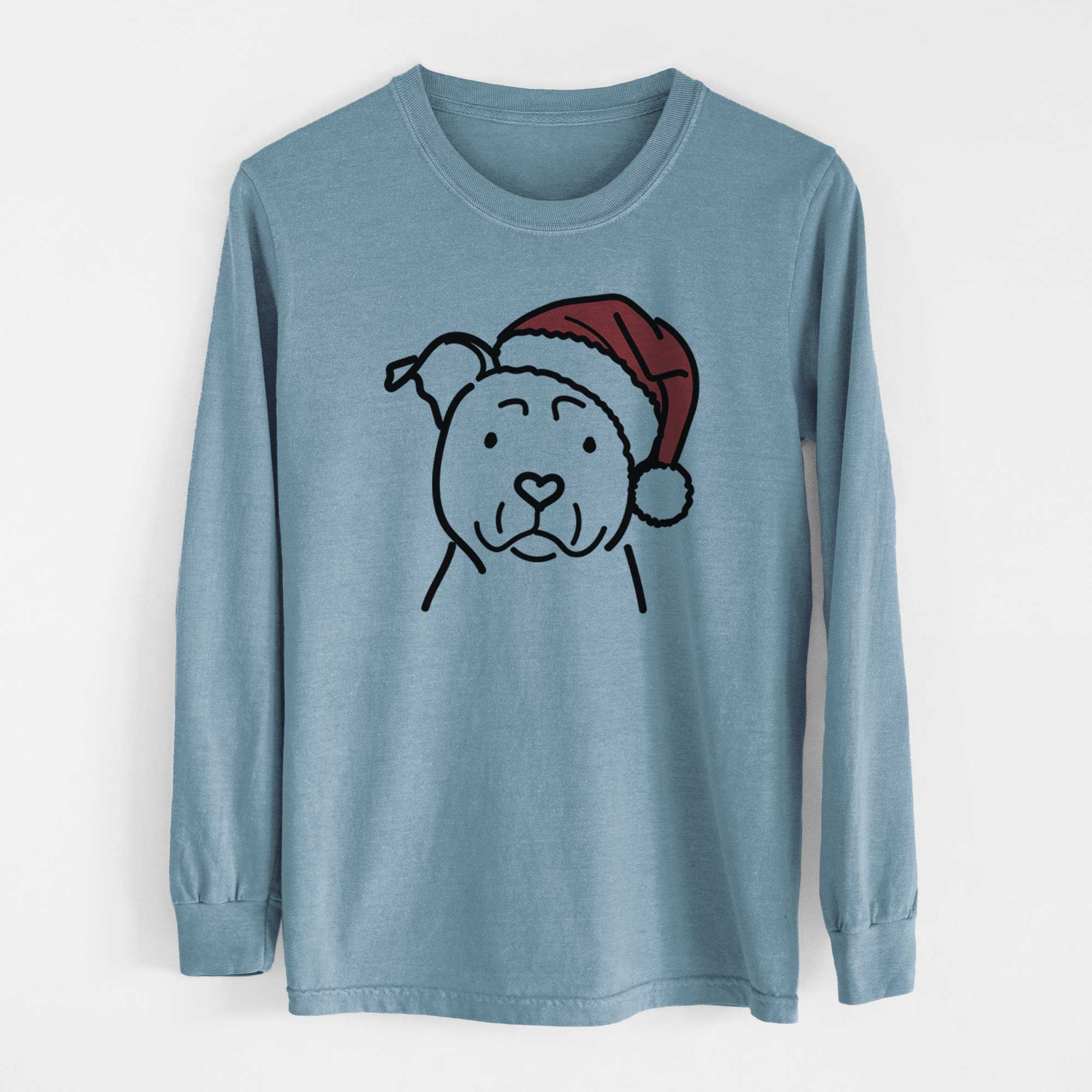 Jolly American Staffordshire Terrier - Heavyweight 100% Cotton Long Sleeve