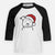 Jolly American Staffordshire Terrier - Youth 3/4 Long Sleeve