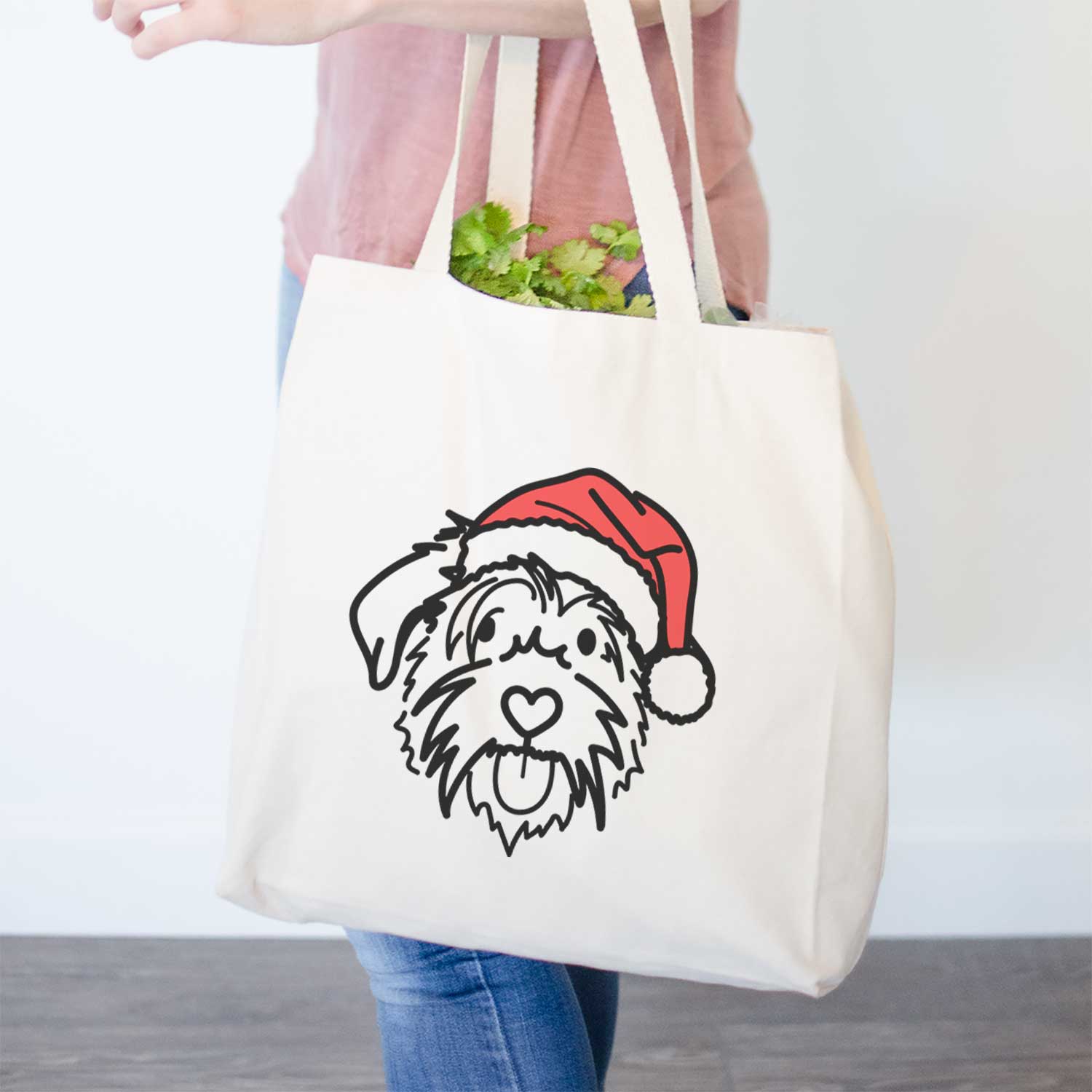 Jolly Scottish Terrier Border Collie Mix - Amal - Tote Bag