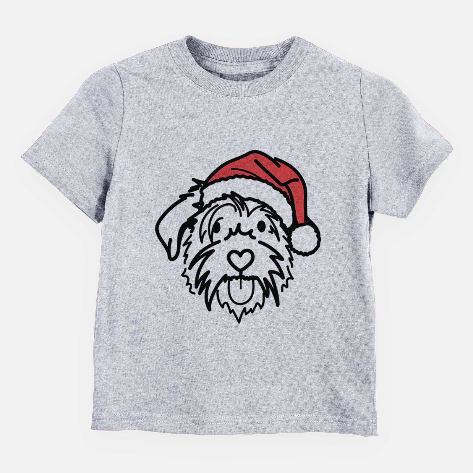 Jolly Scottish Terrier Border Collie Mix - Amal - Kids/Youth/Toddler Shirt