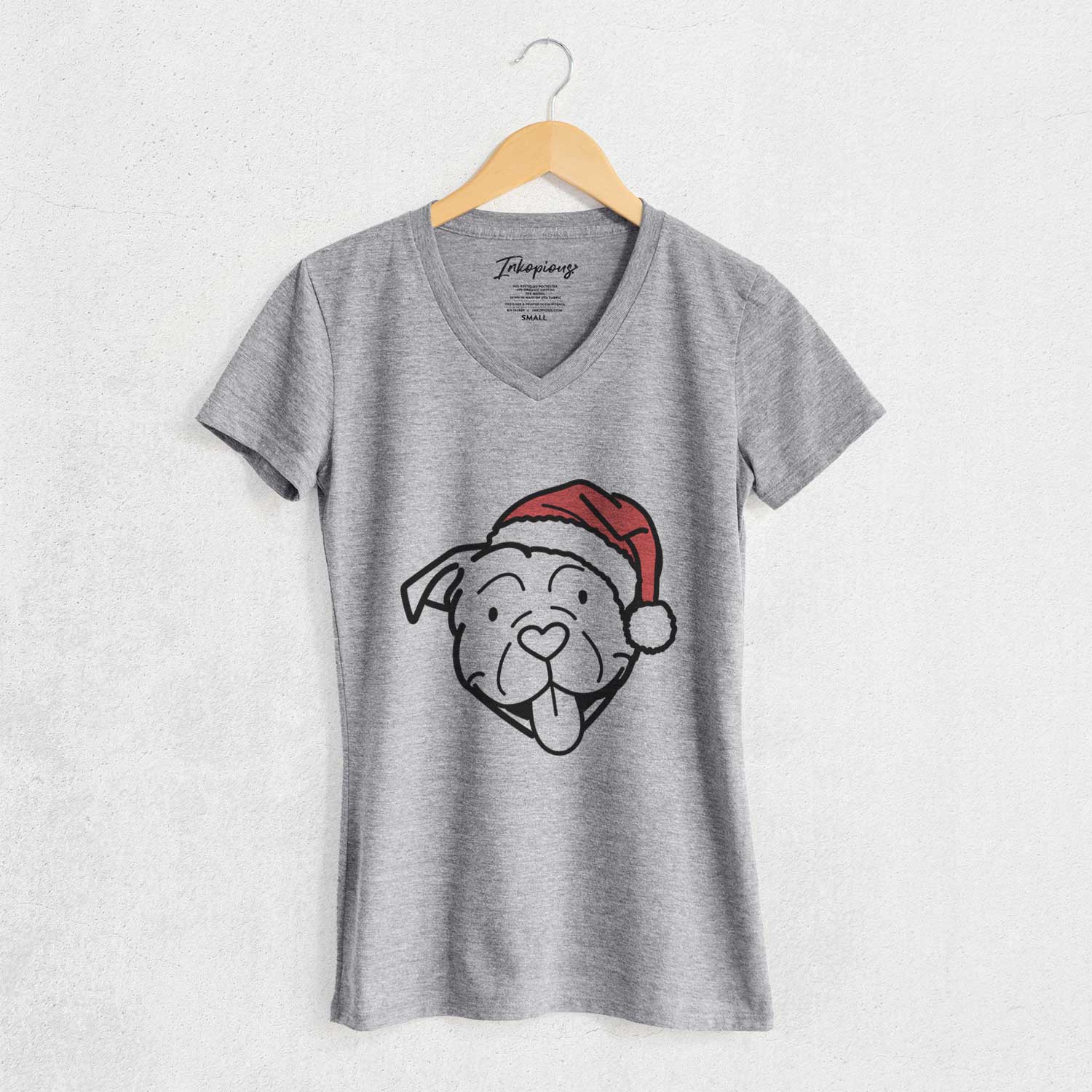 Jolly American Bulldog - Women's V-neck Shirt