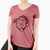 Jolly American Bulldog - Women's V-neck Shirt