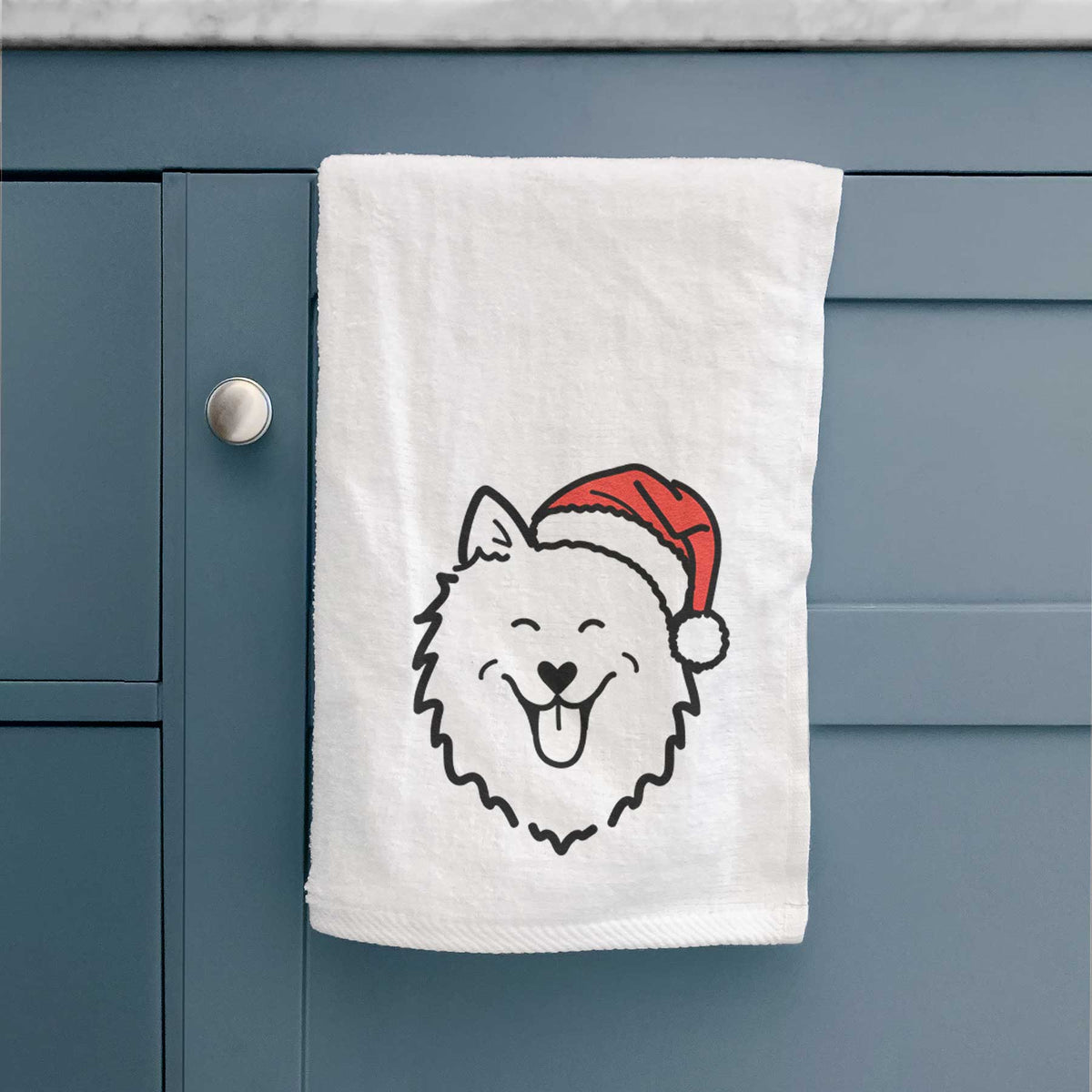 Jolly American Eskimo - Decorative Hand Towel