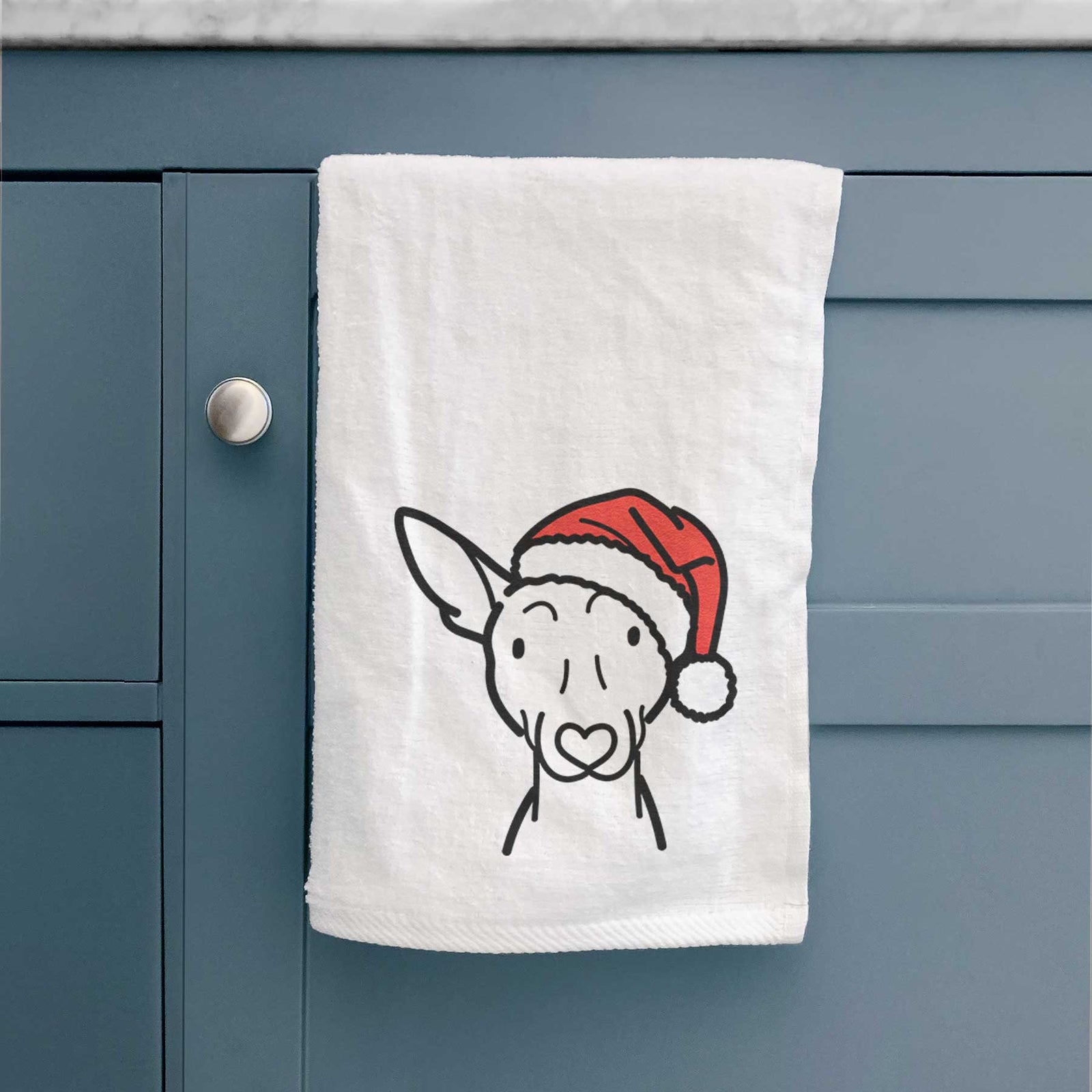 Jolly American Hairless Terrier - Decorative Hand Towel