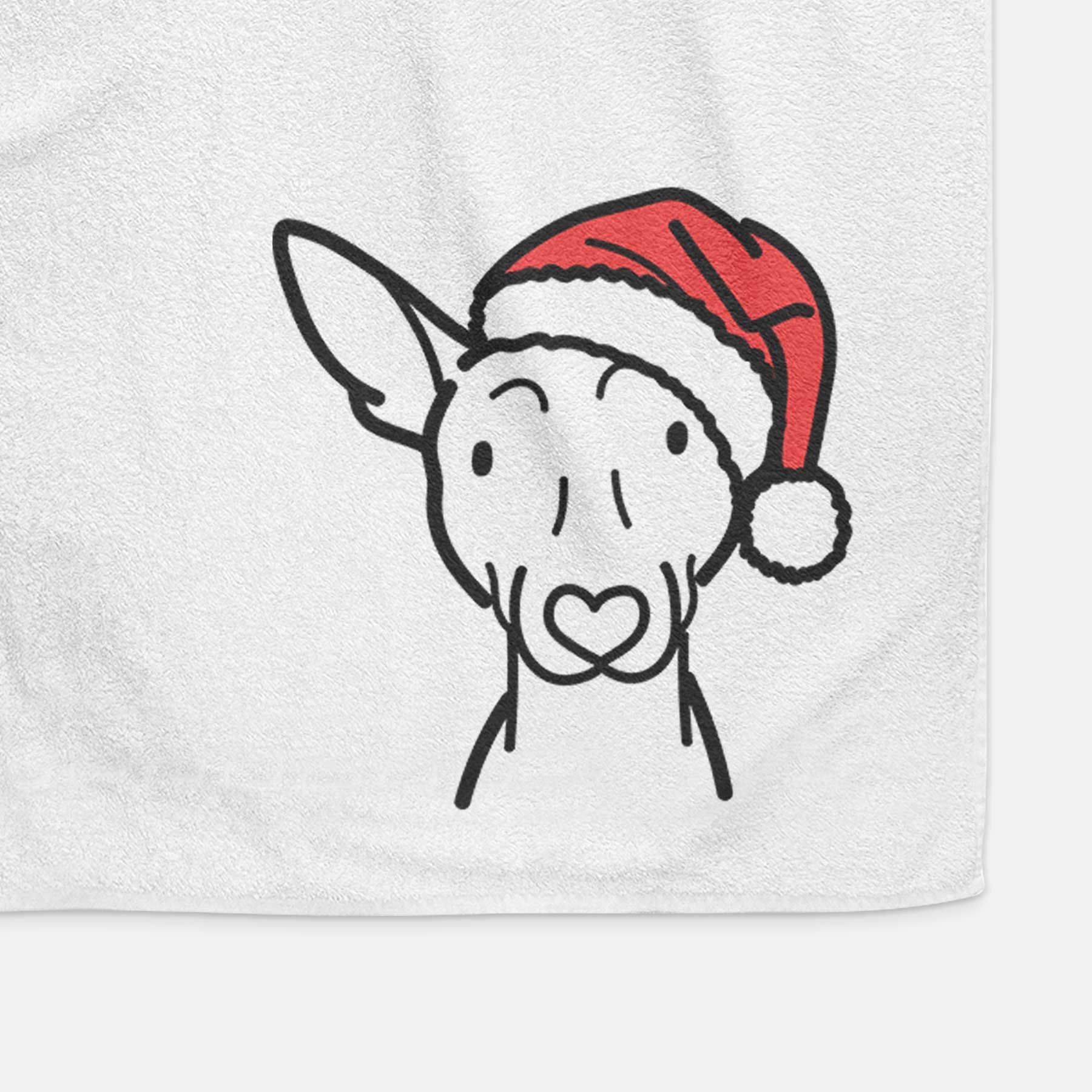 Jolly American Hairless Terrier - Decorative Hand Towel