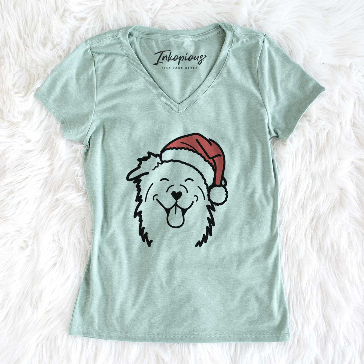 Jolly Australian Shepherd - Women&#39;s V-neck Shirt