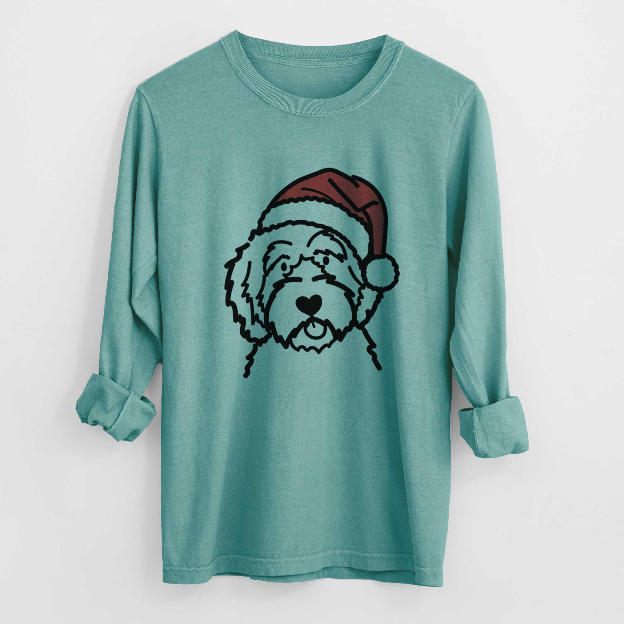 Jolly Aussiedoodle - Heavyweight 100% Cotton Long Sleeve