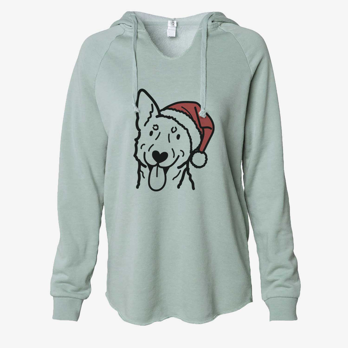 Jolly Australian Cattle Dog - Cali Wave Hooded Sweatshirt