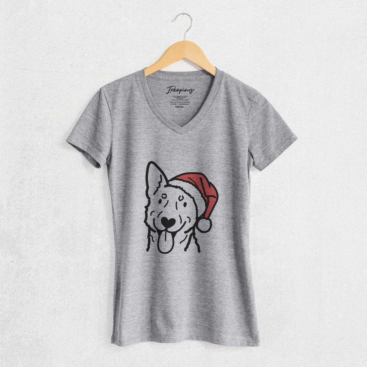 Jolly Australian Cattle Dog - Women's V-neck Shirt