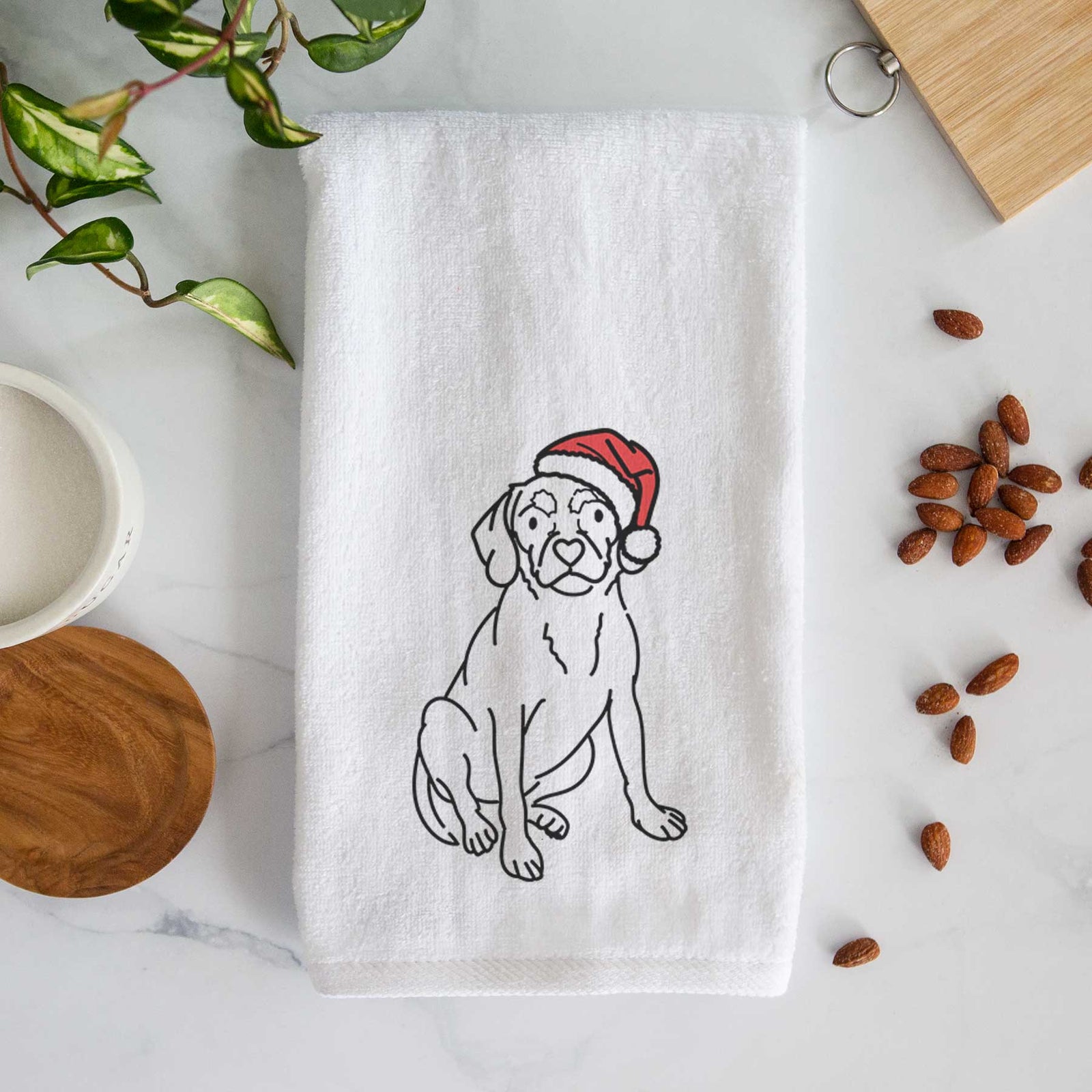 Jolly Puggle - Babs - Decorative Hand Towel