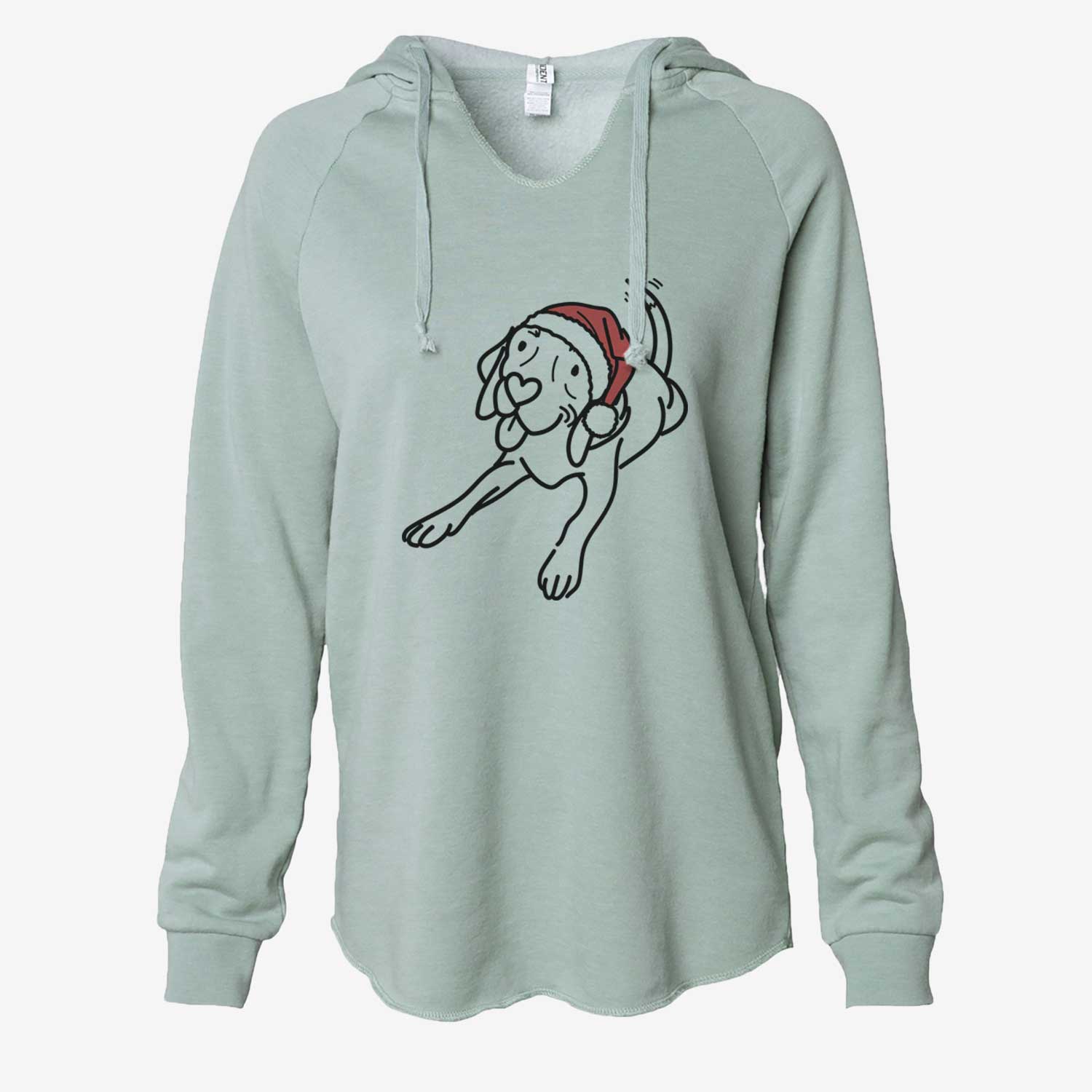 Jolly Beagle - Bagel - Cali Wave Hooded Sweatshirt