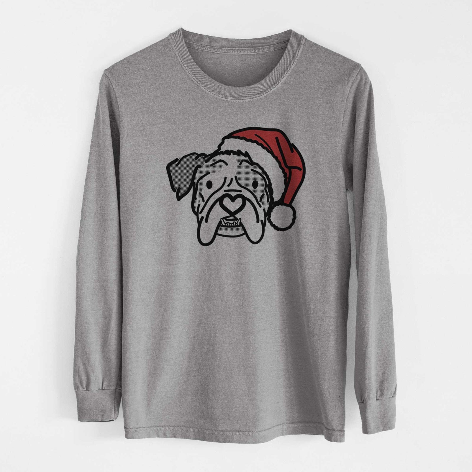 Jolly English Bulldog - Bailey - Heavyweight 100% Cotton Long Sleeve