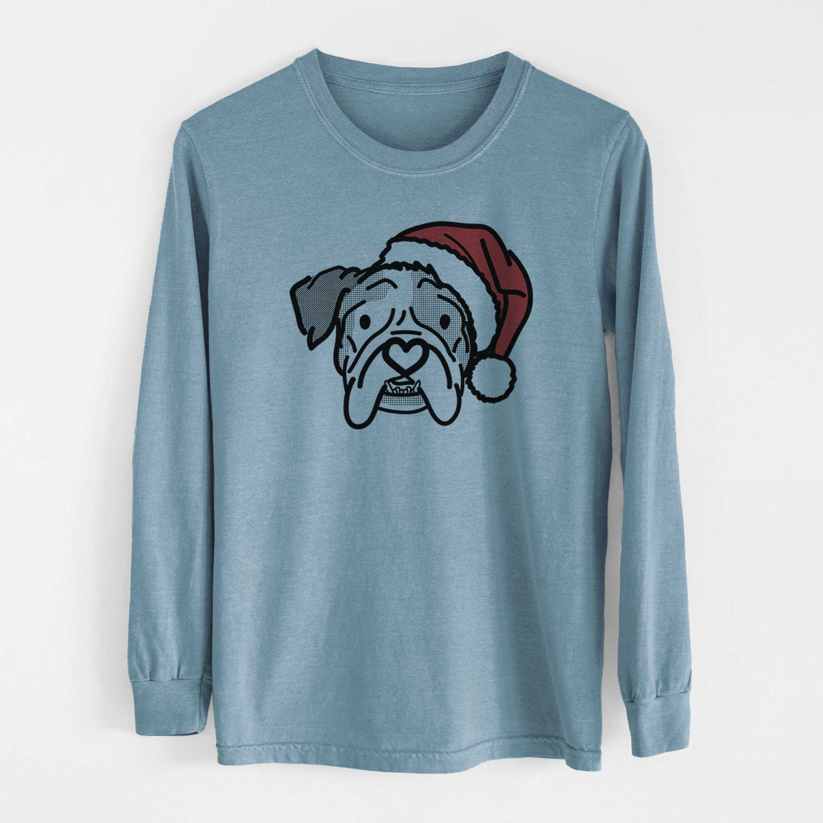 Jolly English Bulldog - Bailey - Heavyweight 100% Cotton Long Sleeve