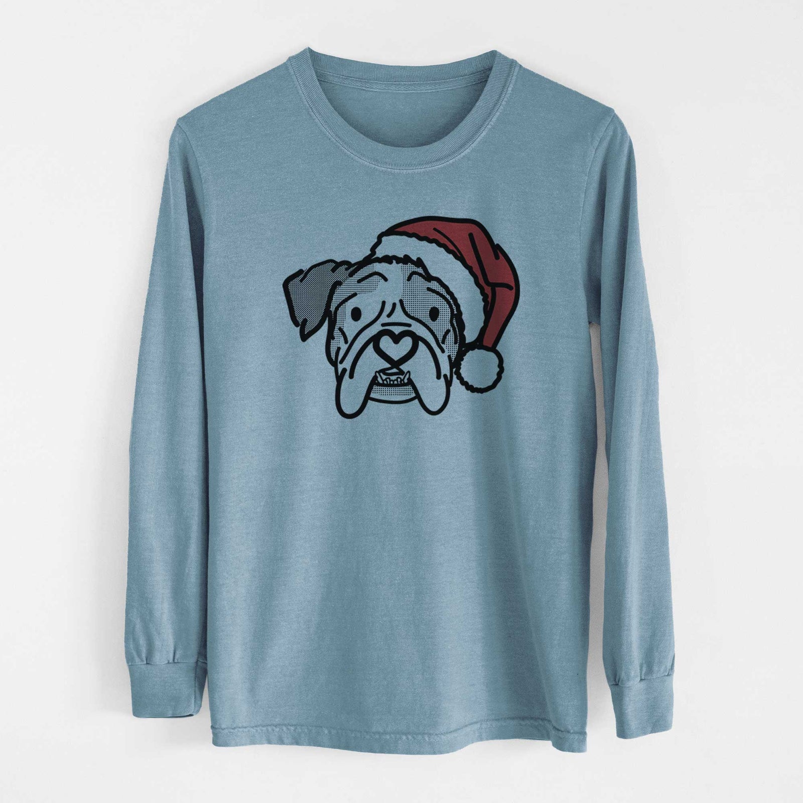Jolly English Bulldog - Bailey - Heavyweight 100% Cotton Long Sleeve