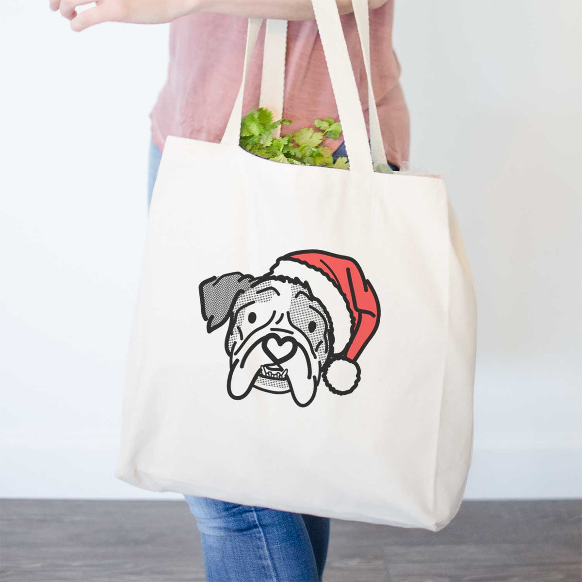Jolly English Bulldog - Bailey - Tote Bag
