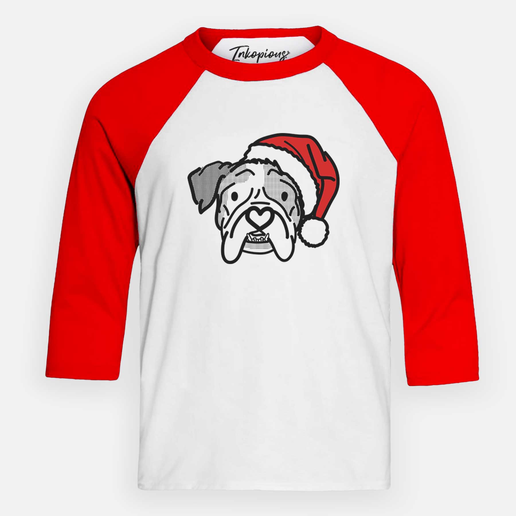 Jolly English Bulldog - Bailey - Youth 3/4 Long Sleeve