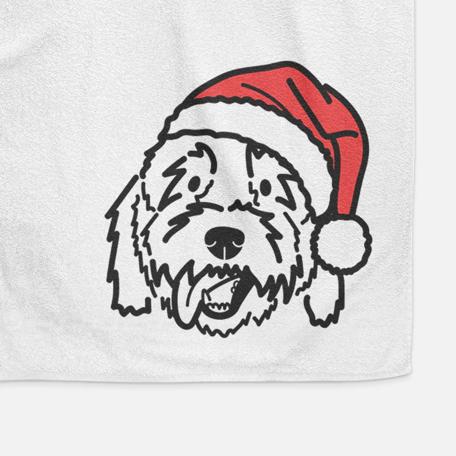 Jolly Goldendoodle - Barry - Decorative Hand Towel