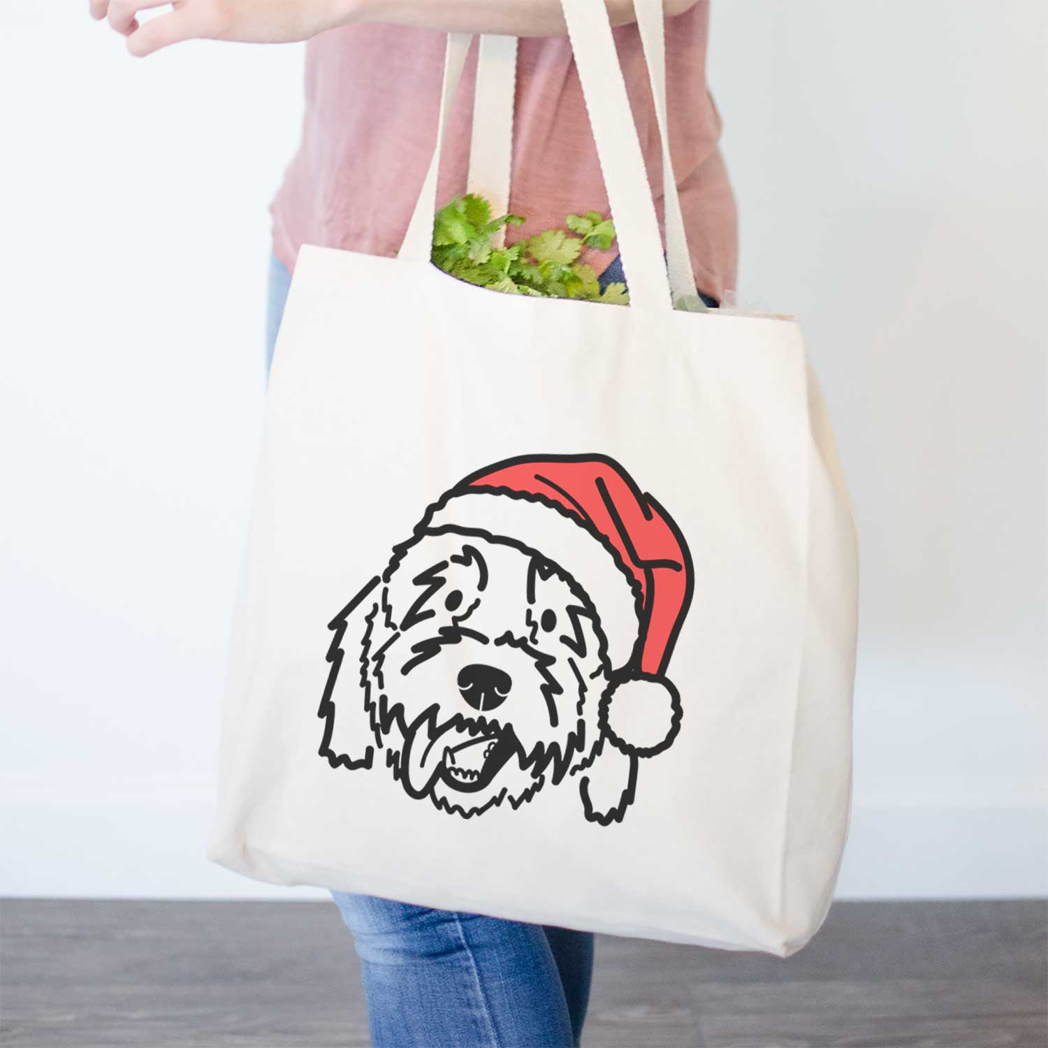 Jolly Goldendoodle - Barry - Tote Bag