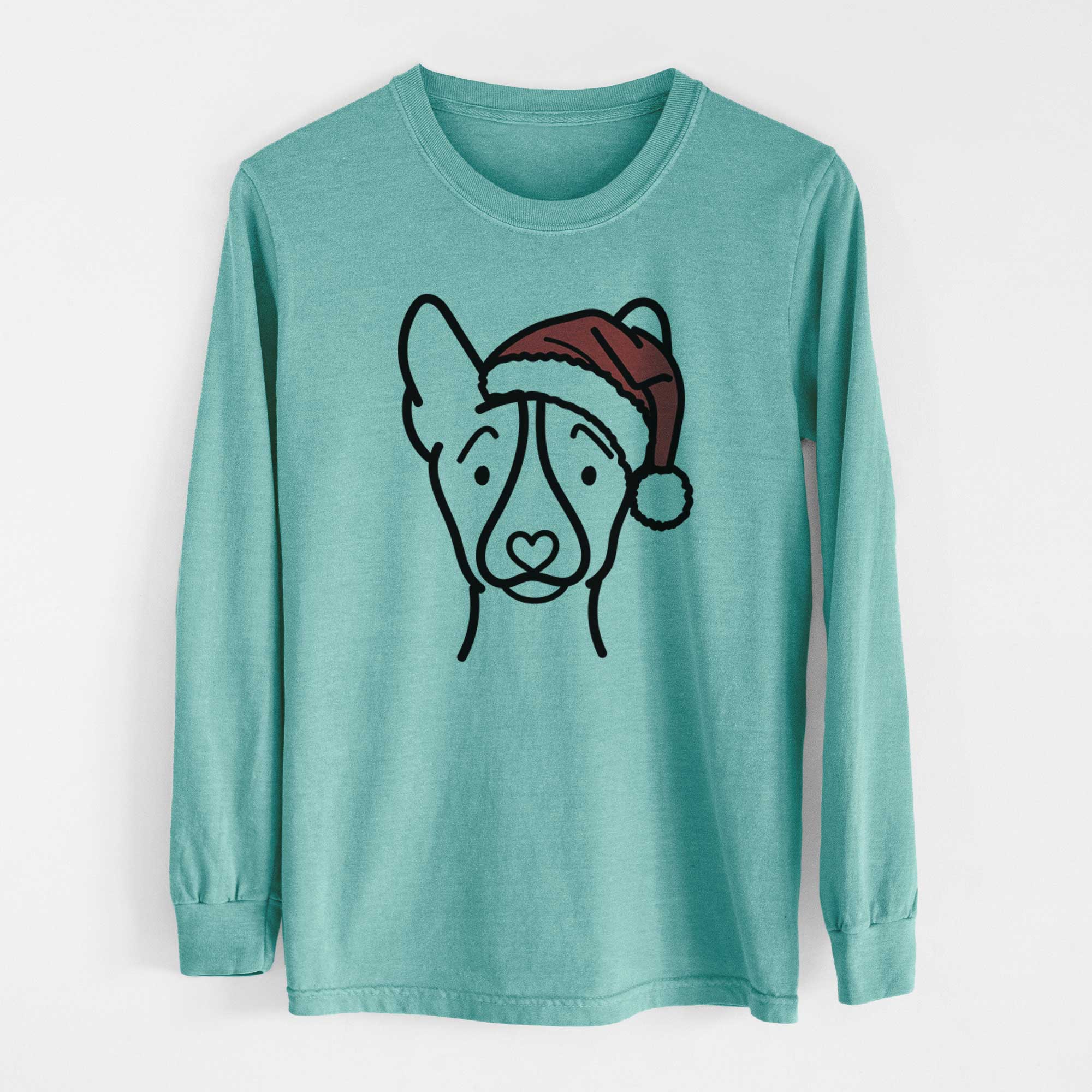 Jolly Basenji - Heavyweight 100% Cotton Long Sleeve