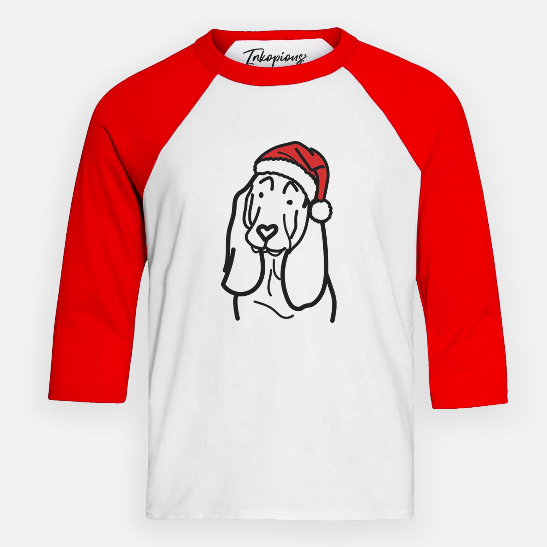 Jolly Basset Hound - Youth 3/4 Long Sleeve