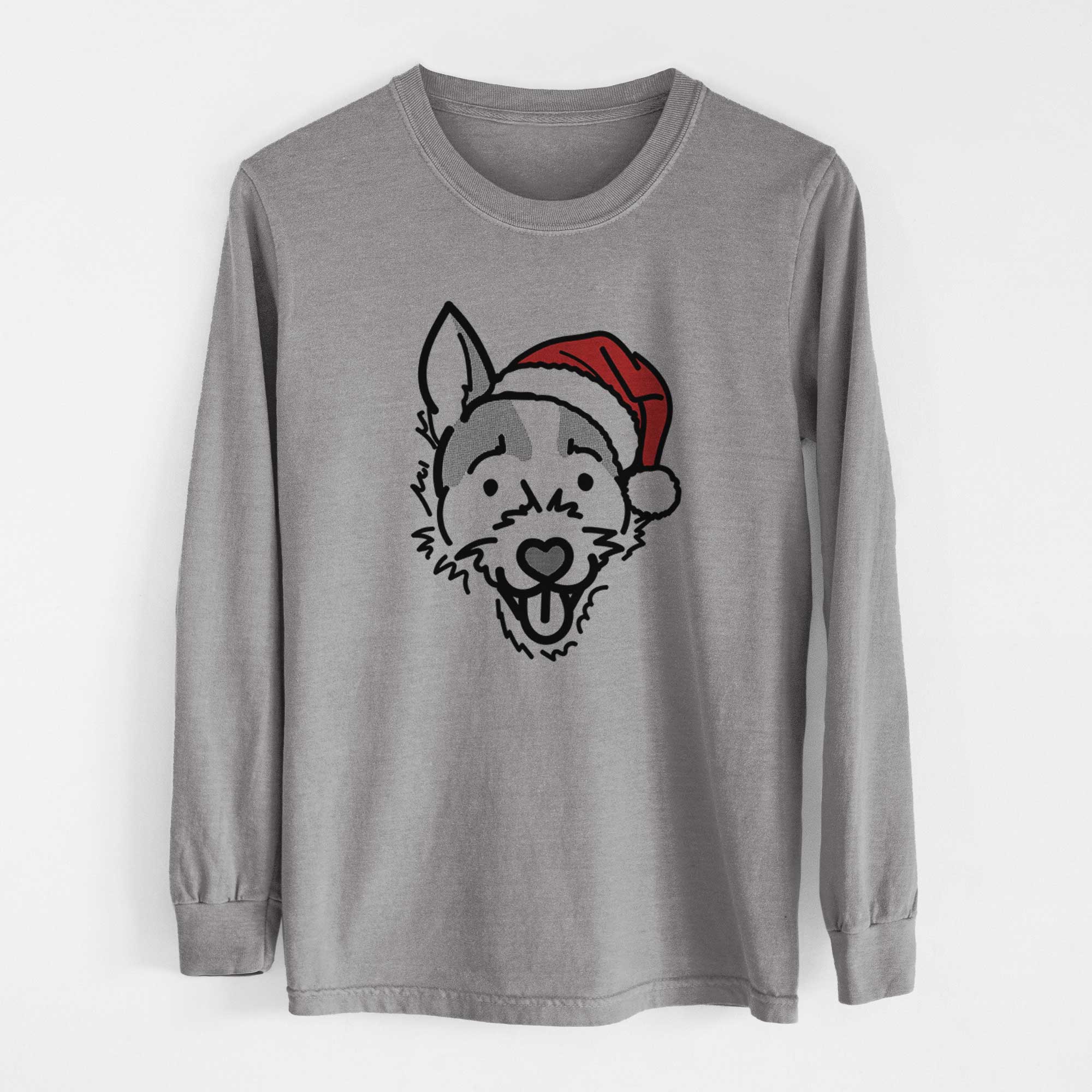 Jolly Jack Russell Terrier - Baxter - Heavyweight 100% Cotton Long Sleeve