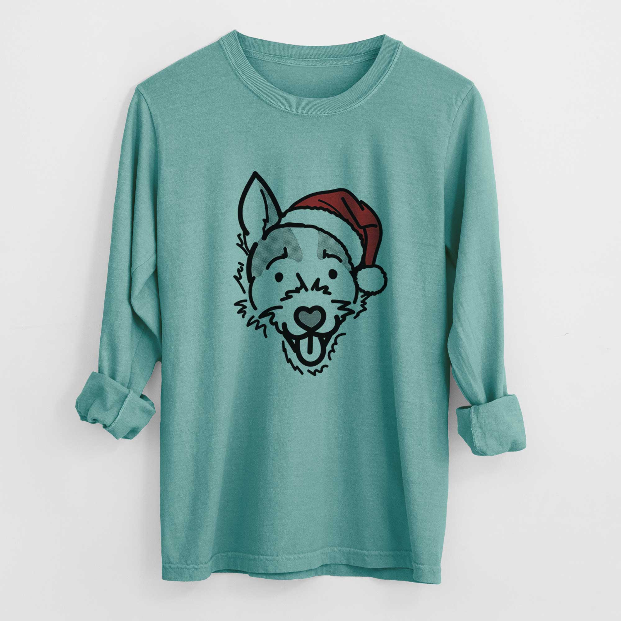 Jolly Jack Russell Terrier - Baxter - Heavyweight 100% Cotton Long Sleeve