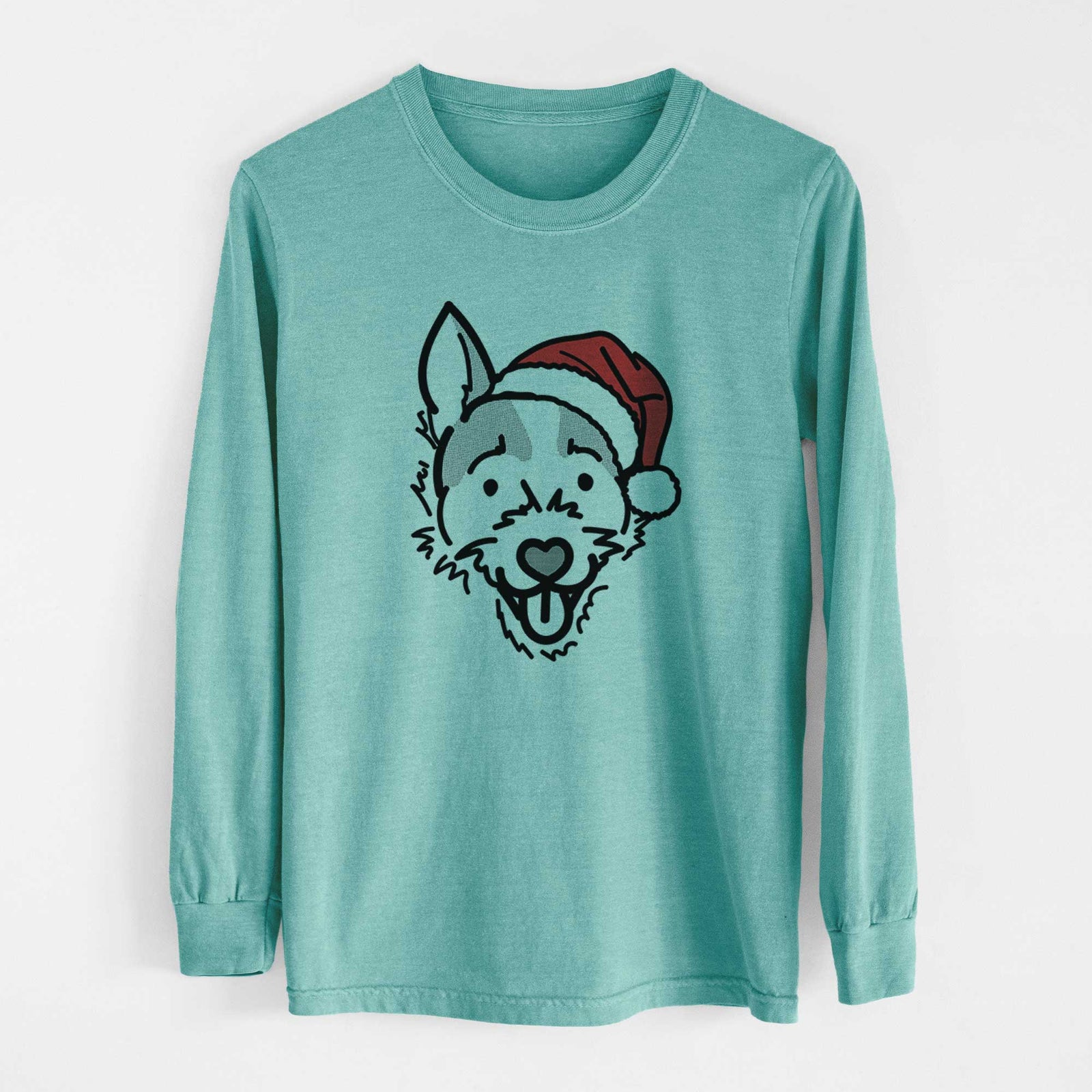 Jolly Jack Russell Terrier - Baxter - Heavyweight 100% Cotton Long Sleeve