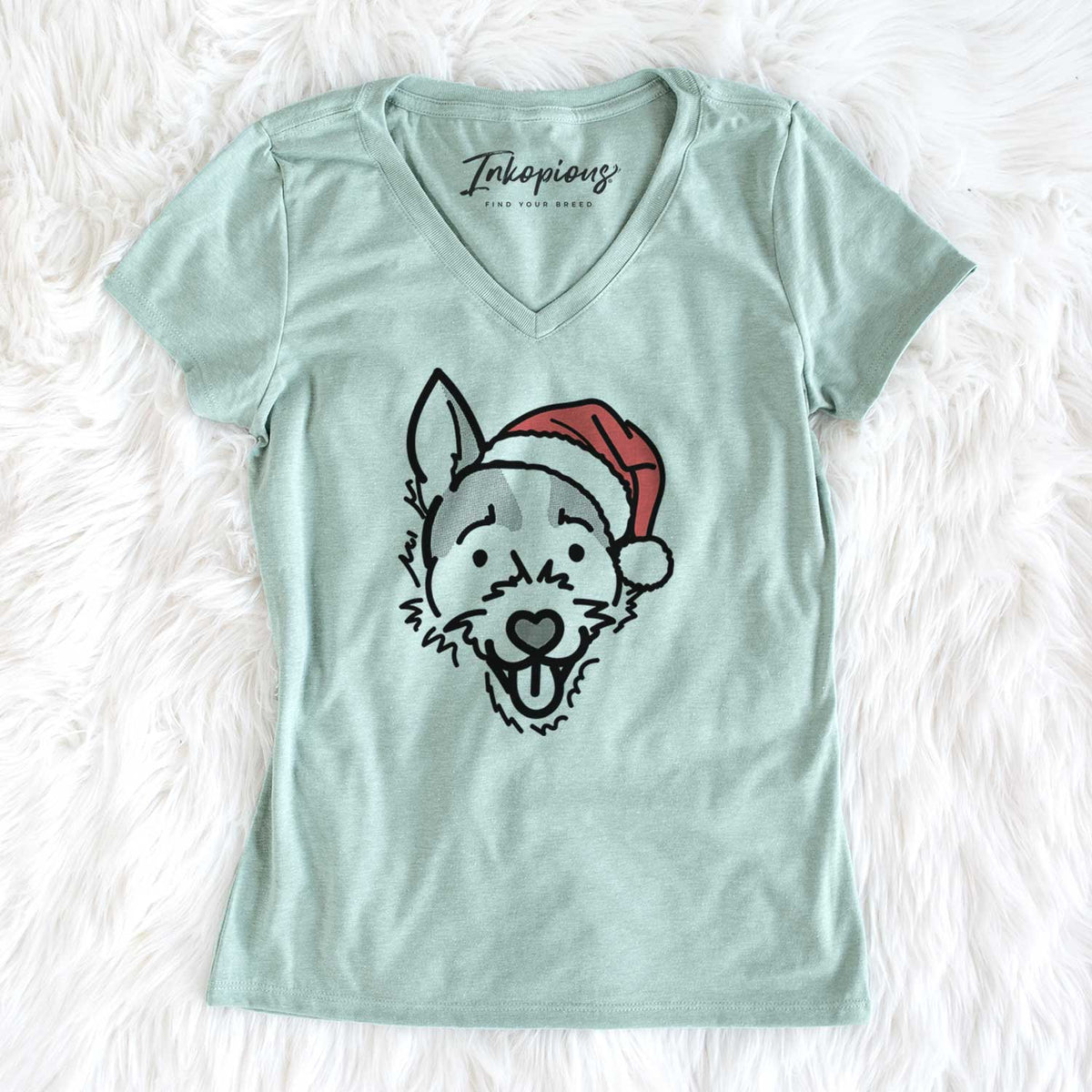 Jolly Jack Russell Terrier - Baxter - Women&#39;s V-neck Shirt