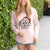 Jolly Mixed Breed - Bea - Cali Wave Hooded Sweatshirt