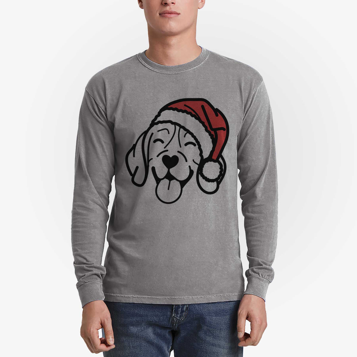 Jolly Beagle - Heavyweight 100% Cotton Long Sleeve