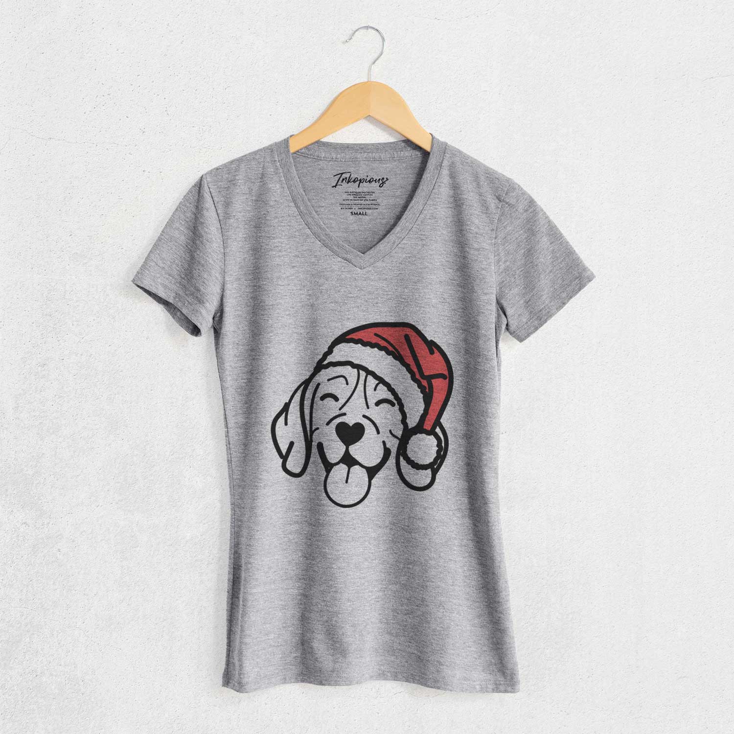 Jolly Beagle - Women's V-neck Shirt