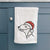 Jolly Bedlington Terrier - Decorative Hand Towel