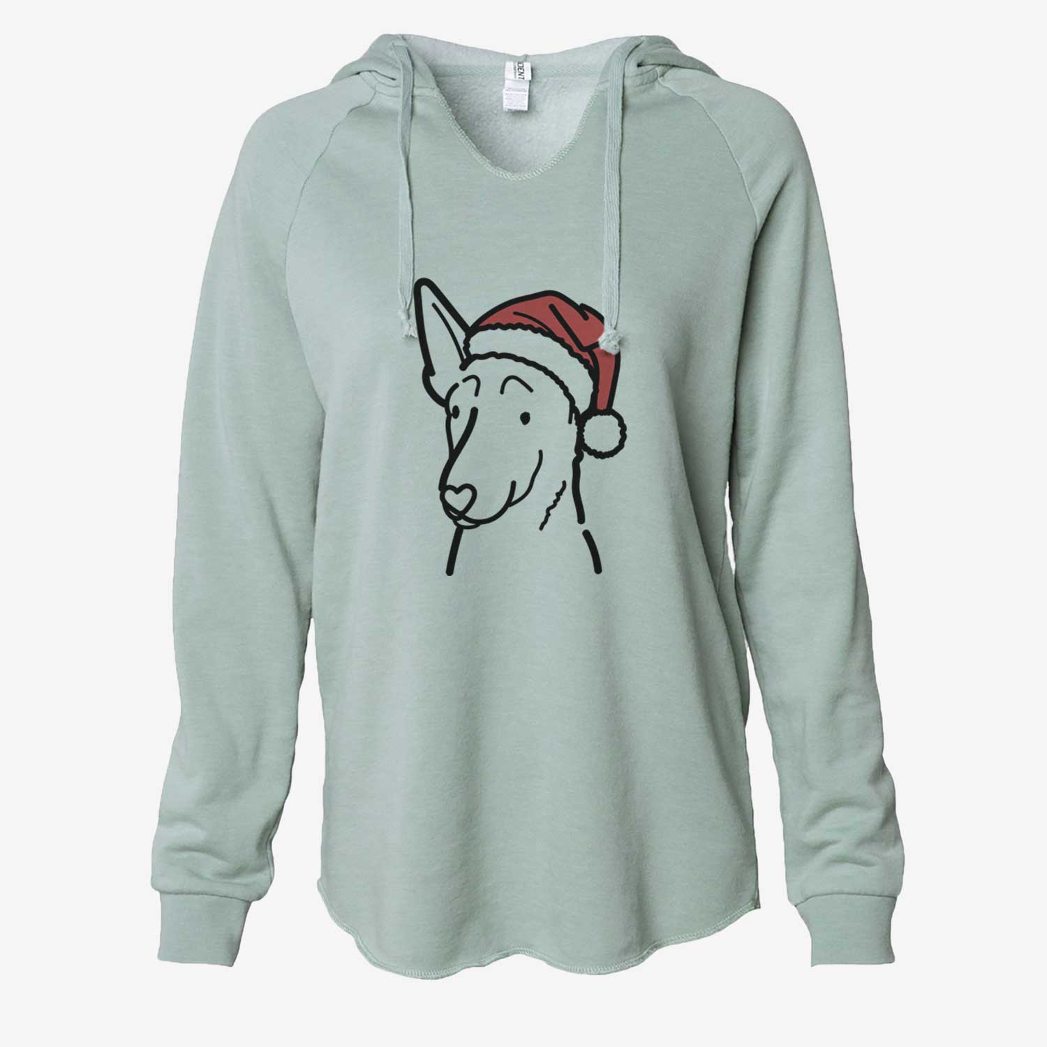 Jolly Belgian Malinois - Cali Wave Hooded Sweatshirt