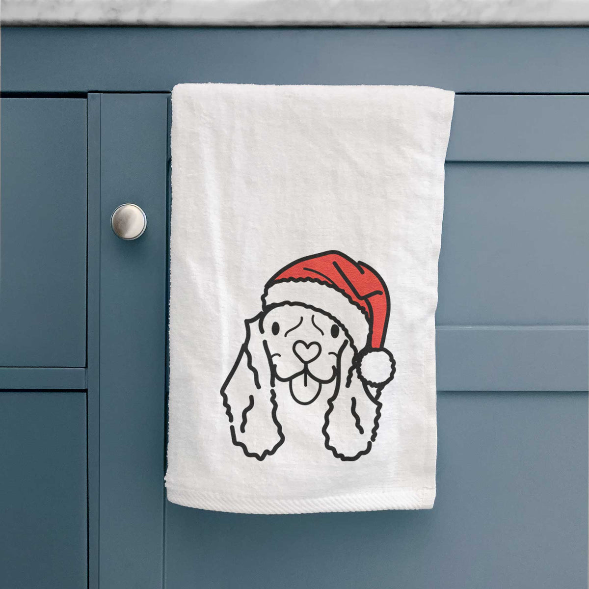 Jolly American Cocker Spaniel - Bella - Decorative Hand Towel