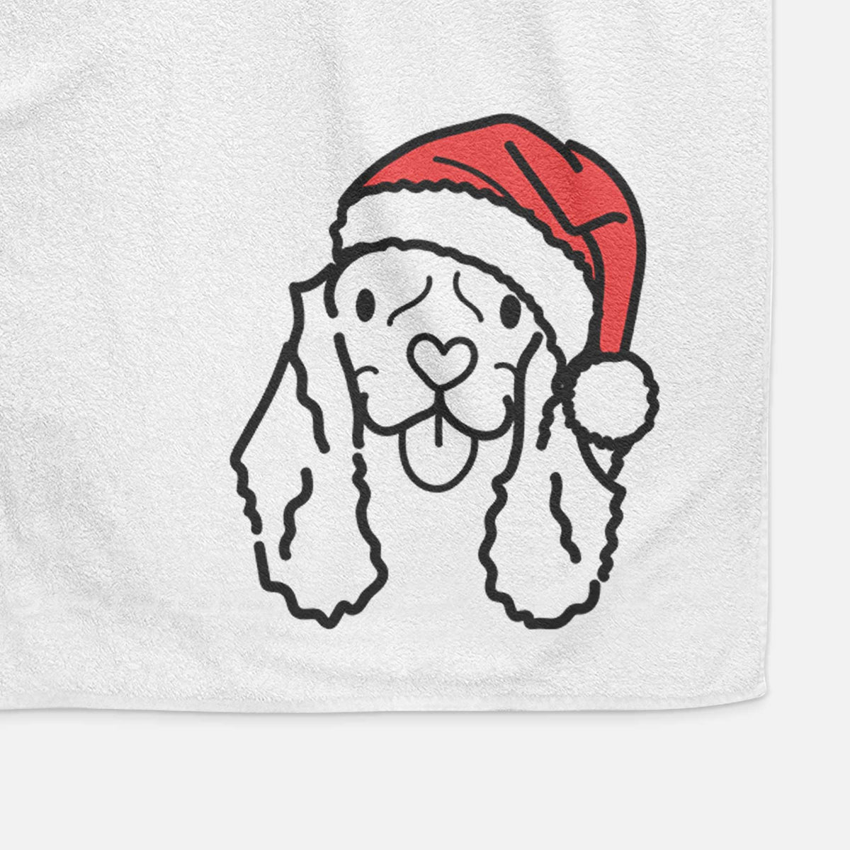 Jolly American Cocker Spaniel - Bella - Decorative Hand Towel