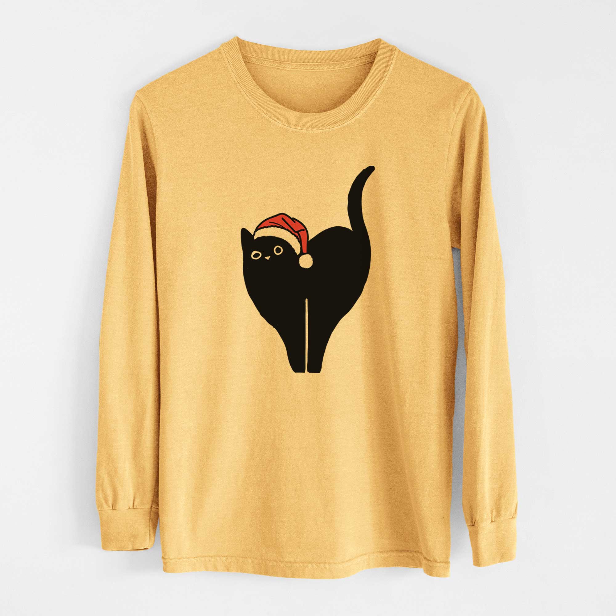 Jolly Black Cat - Bella - Heavyweight 100% Cotton Long Sleeve