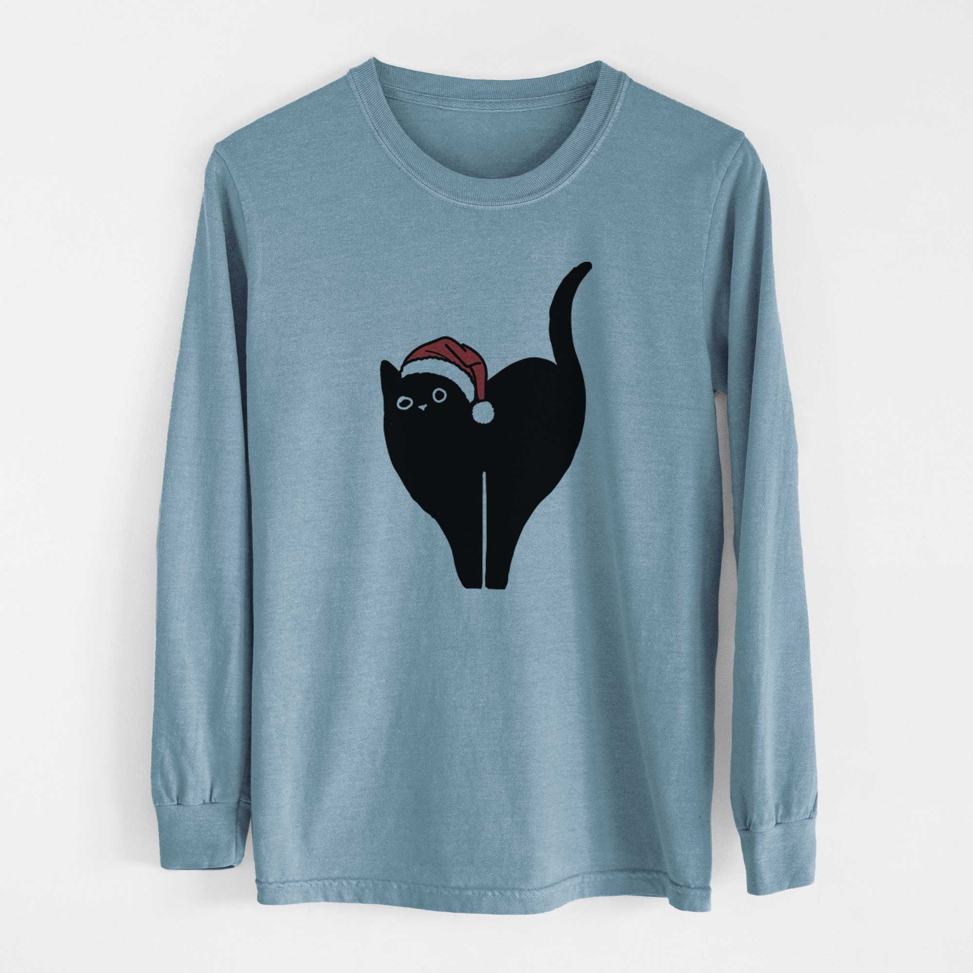 Jolly Black Cat - Bella - Heavyweight 100% Cotton Long Sleeve