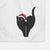 Jolly Black Cat - Bella - Decorative Hand Towel