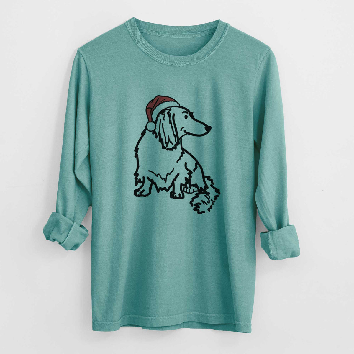 Jolly Dachshund - Bella - Heavyweight 100% Cotton Long Sleeve