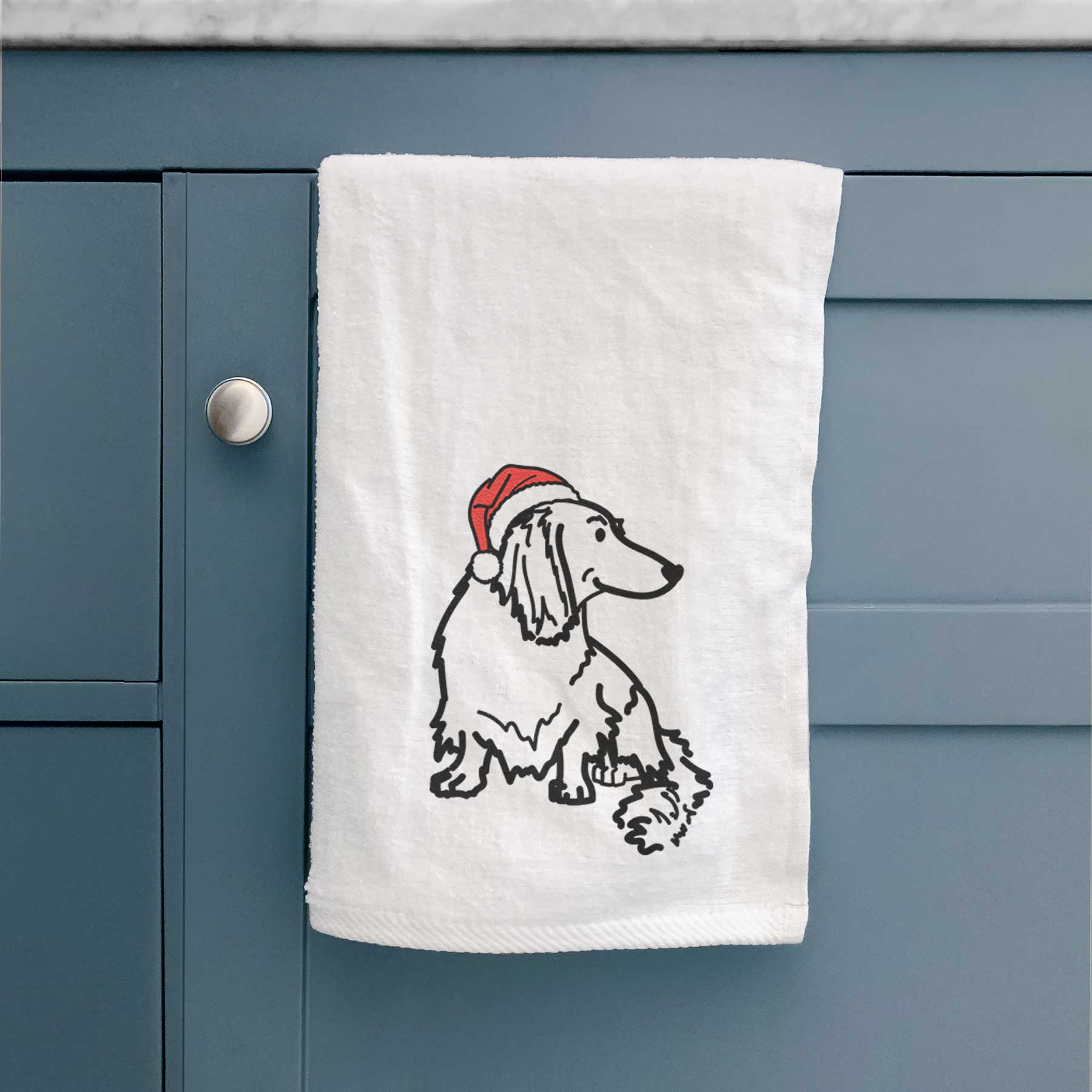 Jolly Dachshund - Bella - Decorative Hand Towel