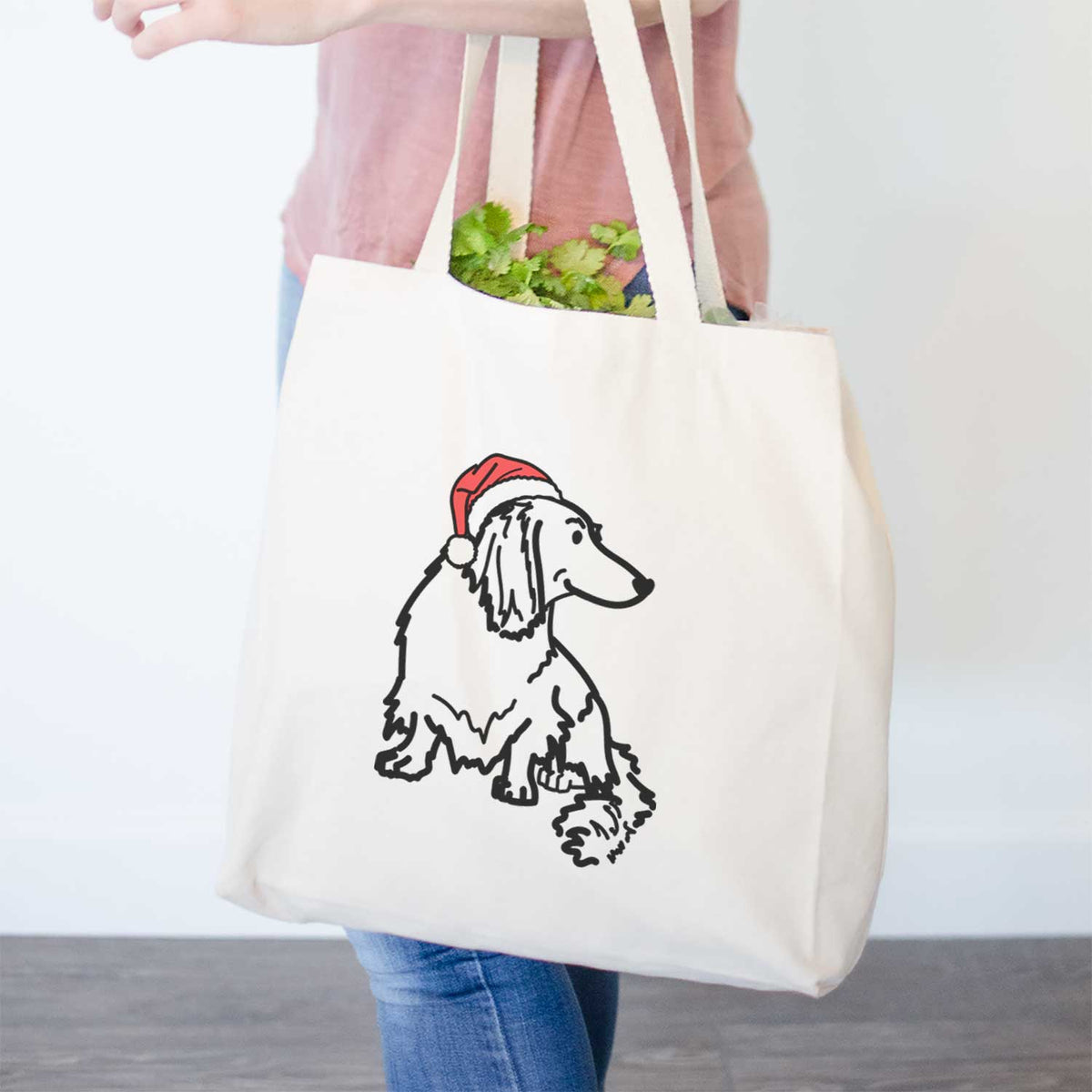 Jolly Dachshund - Bella - Tote Bag