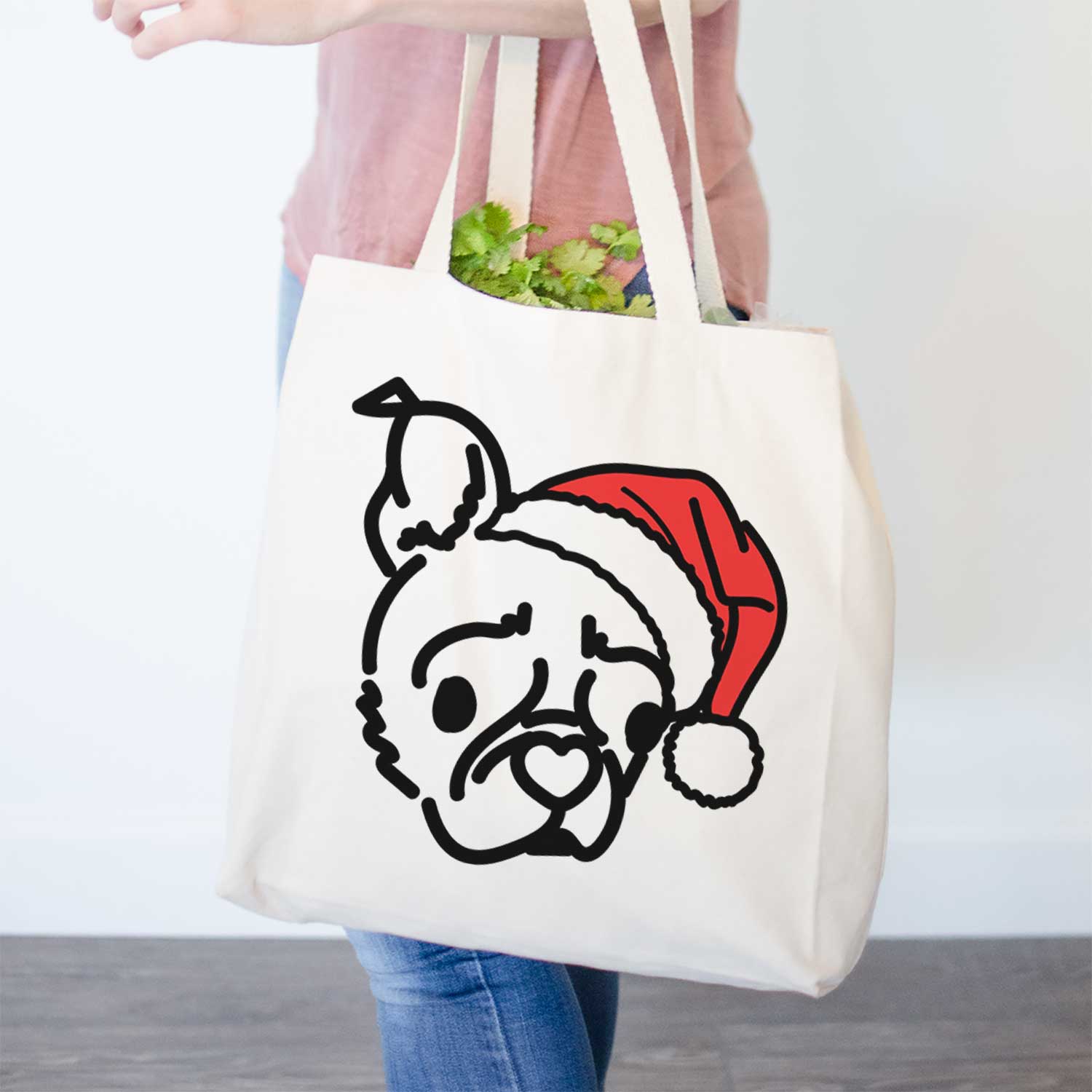 Jolly Pug Boston Terrier Mix - Bella - Tote Bag