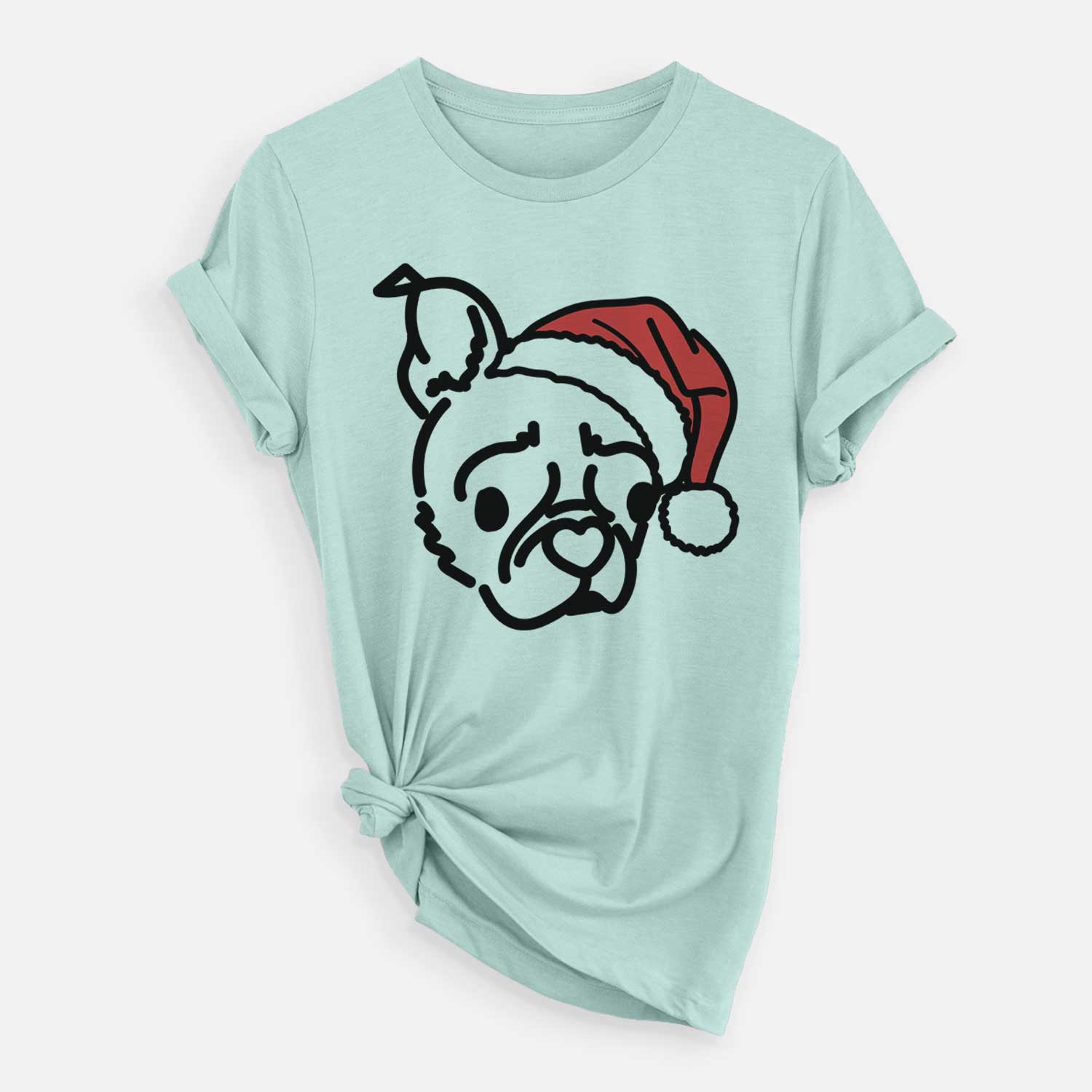 Jolly Pug Boston Terrier Mix - Bella - Unisex Crewneck