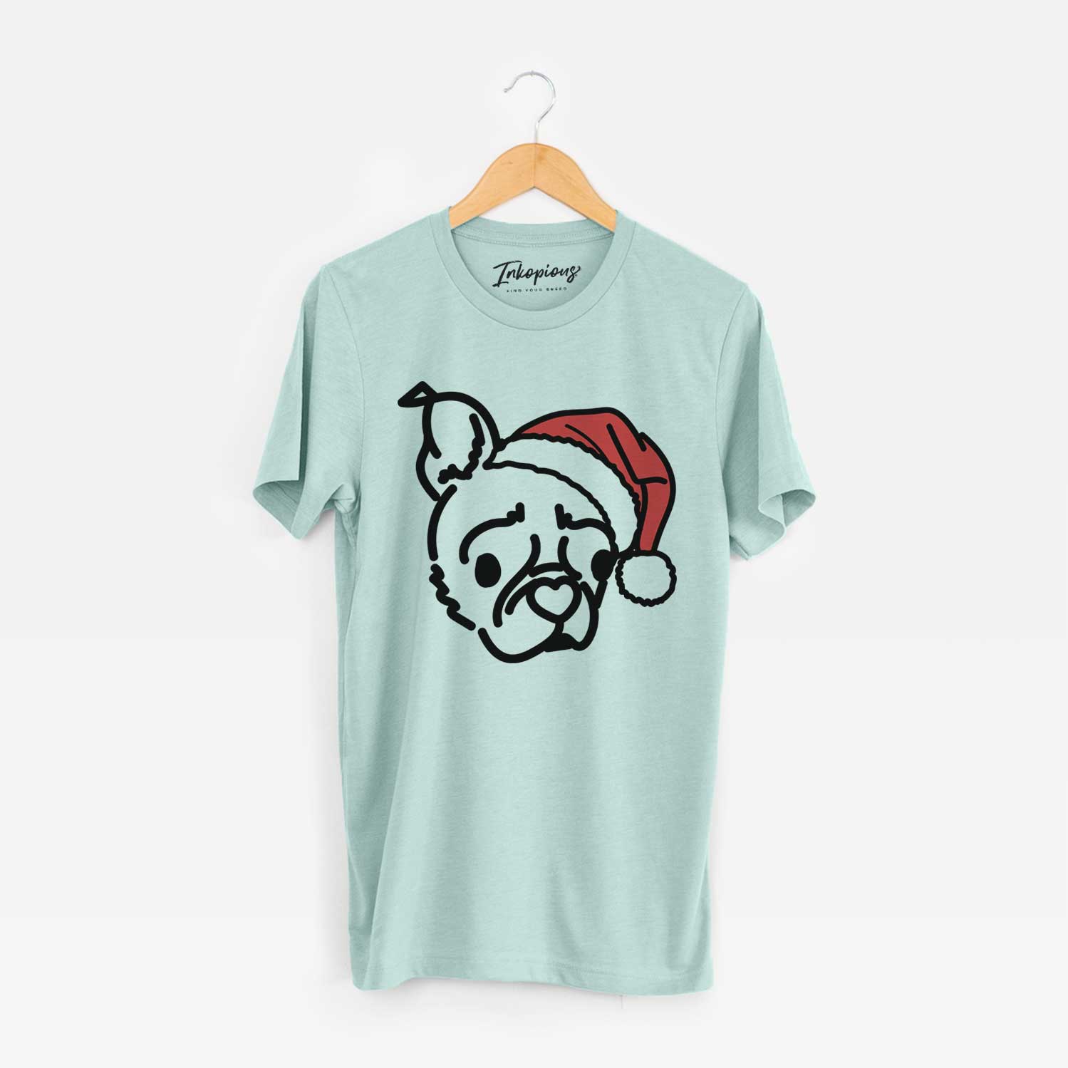 Jolly Pug Boston Terrier Mix - Bella - Unisex Crewneck