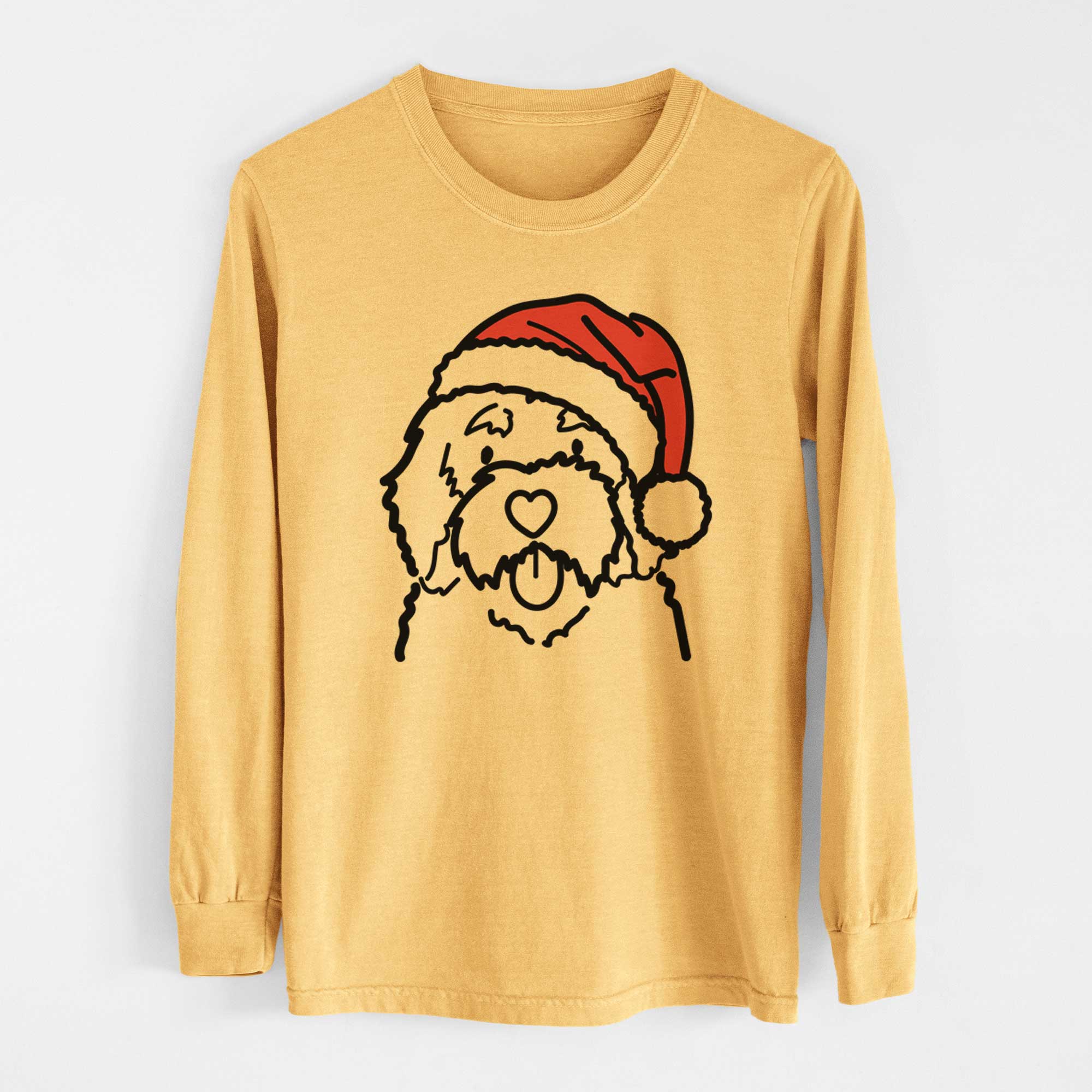 Jolly Bernedoodle - Heavyweight 100% Cotton Long Sleeve