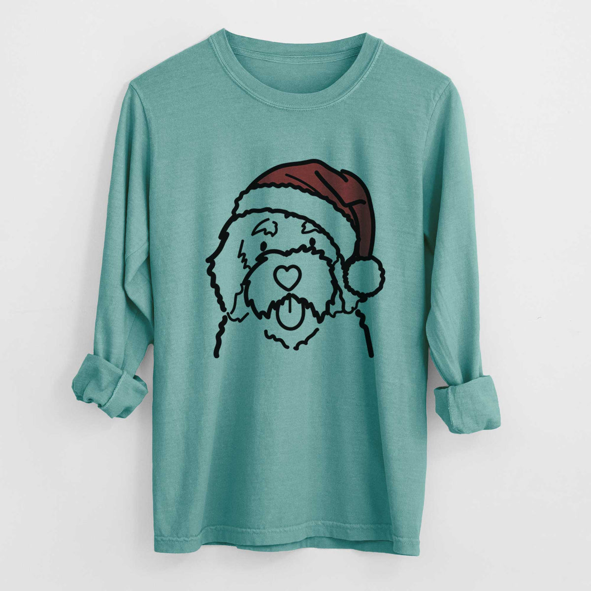 Jolly Bernedoodle - Heavyweight 100% Cotton Long Sleeve