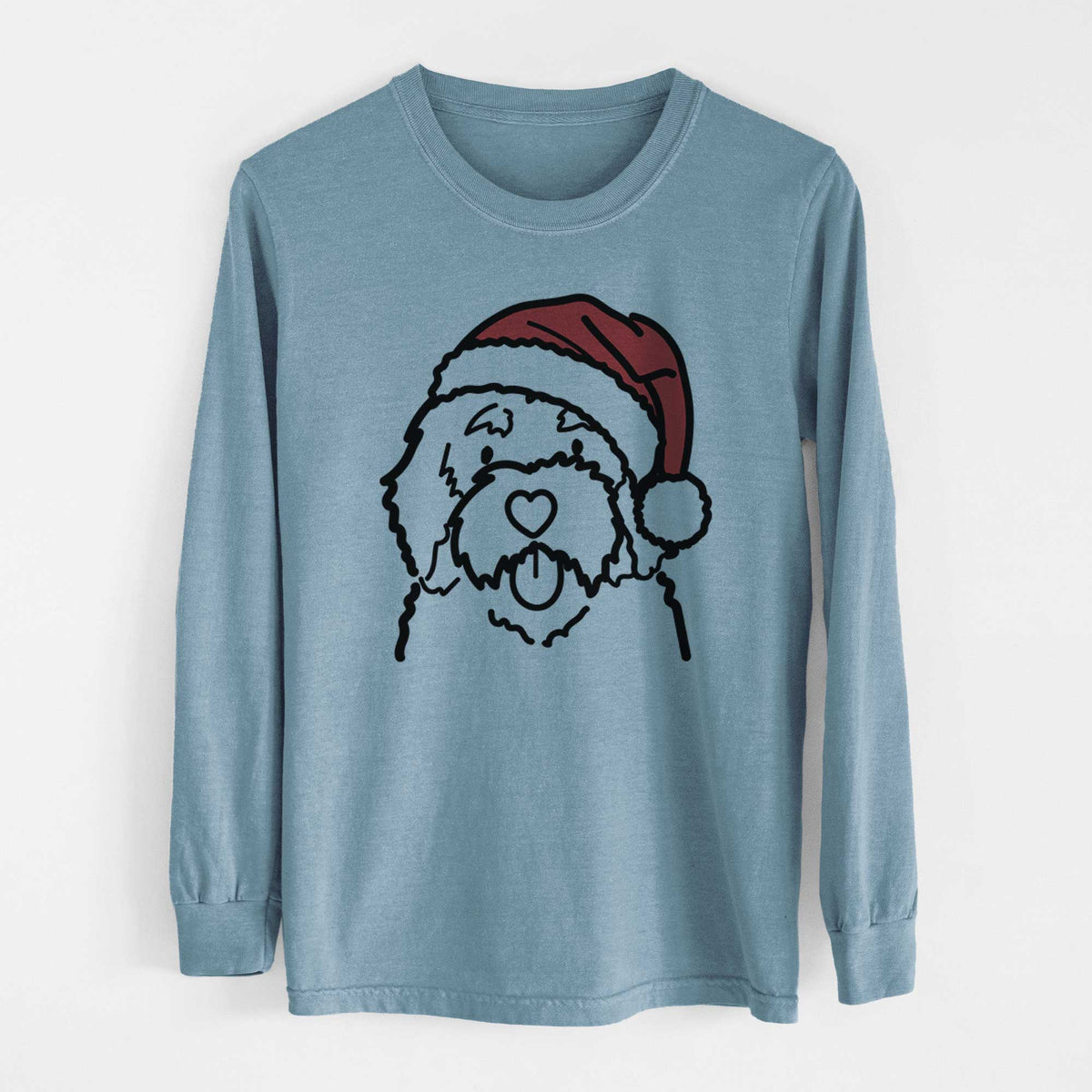 Jolly Bernedoodle - Heavyweight 100% Cotton Long Sleeve