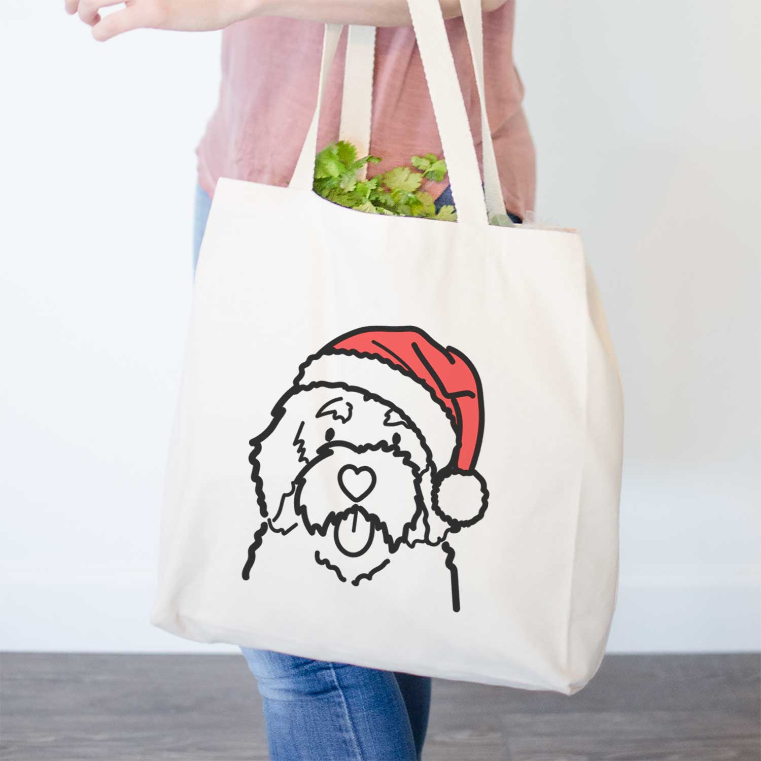 Jolly Bernedoodle - Tote Bag