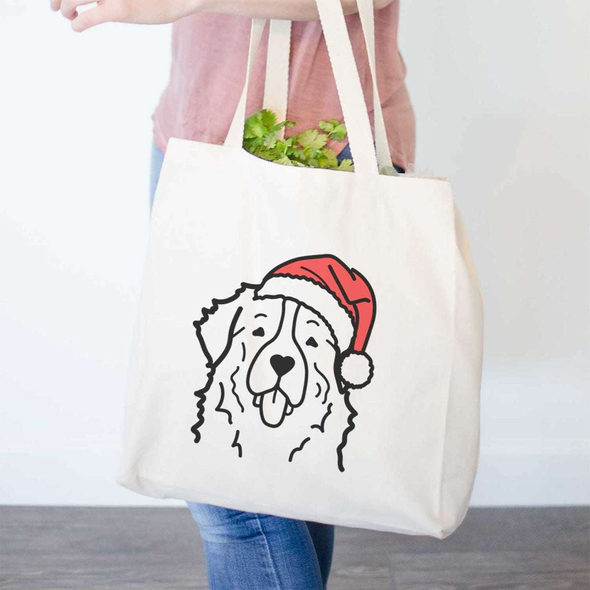 Jolly Bernese Mountain Dog - Tote Bag